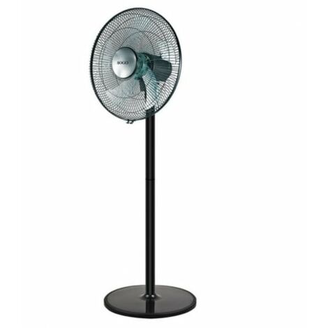 Sogo Ventilador de Pie 50W Negro