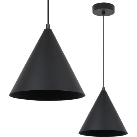 SOHO HÄNGELAMPE SCHWARZ 1 FLACH 25CM E27