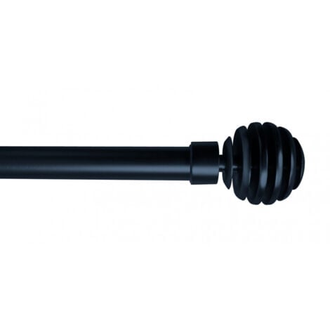 SOHO - Kit tringle extensible ø 19/16mm 165 à 310cm Coloris - Noir mat