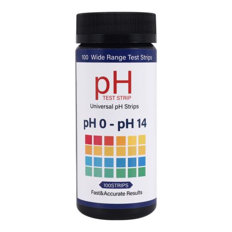 Soil PH Test Strips 100 Tester 0-14 Test, Strips, Plant for Soil,