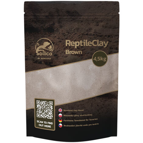 Soilico ReptileClay BRAUN 4,5 kg