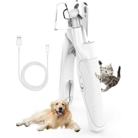Soins des Griffes- Coupe-Ongles pour Chien et Chat avec Lumire LED et Lime Ongles Pliable YYV