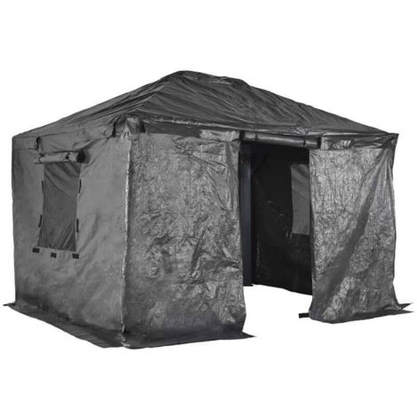 Sojag Winterabdeckung für Pavillon 10x14, grau, Polyester
