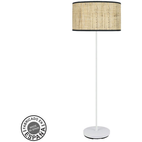 Sol De Lounge 1xE27 White Dark Cane 163x40x40cm MODA