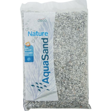 sol décoratif 2-5 mm, naturel granit hawai 1 kg pour aquarium - zolux
