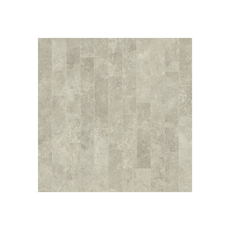 Sol en vinyle éco-conçu - Travertin contemporain - Naturel - Rouleau de 2m x 7m