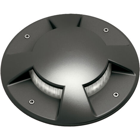 Sol encastré 3 d'émission SURI BIG IP67 LED SMD 6W 800lm CRI80 3000K Anthracite
