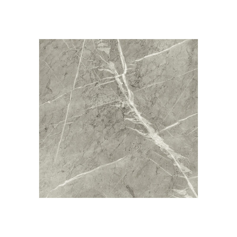 Décoweb - Sol Lino Tendance - Effet marbre gris - Rouleau de 4m x 2m