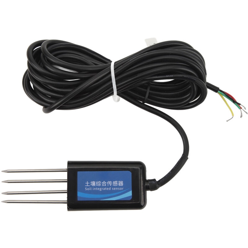 Sol npk pH Capteur de capteur IP68 Détecteur d'azote étanche Température de la température Humidité Conductivité Montorat dc 9‑30V