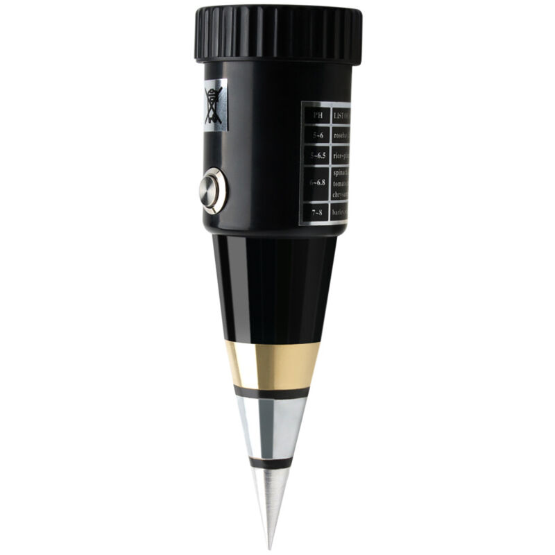 Sol PH Mètre Testeur Hygromètre, Capteur d'Humidité Portable PH Instrument pour l'Entretien des Plantes, Jardin, Pelouse, Ferme
