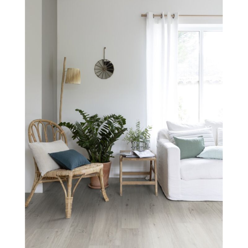 Lame de sol pvc clipsable effet bois daisy pearl Gerflor 2.10 m²