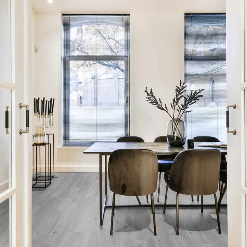 Lame de sol pvc clipsable effet bois daisy grey Gerflor 2.10 m²