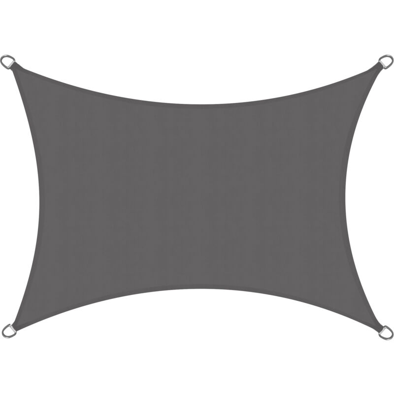 Sol Royal Sonnensegel Rechteckig Wasserdicht 4x5m Solvision Ps9, Anthrazit