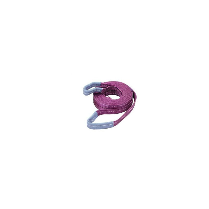 Sangle de levage avec bande double couche 50mm - 3m x 50h mm. - capacité 1000 kg, couleur violet