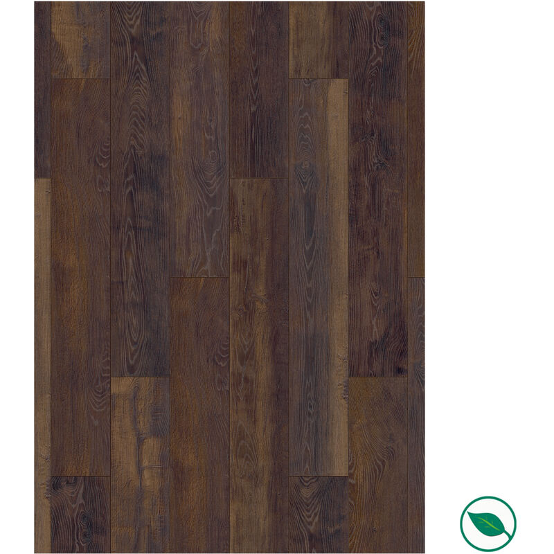 Sol stratifié effet parquet - ép 10 mm - corsair oak - boite de 7 lames soit 1,73 m2 - ko Vintage Classic K414 - pefc 70%
