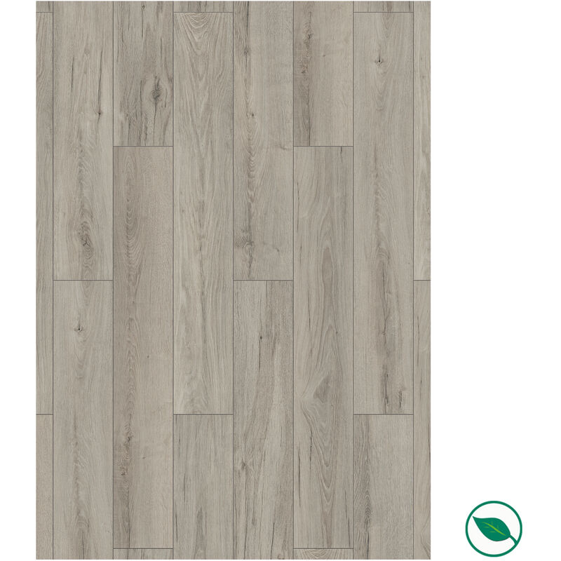 Sol stratifié effet parquet - ép 8 mm - longbow oak - boite de 9 lames soit 2,22 m2 - KO Supernatural Classic K418 - PEFC 70%