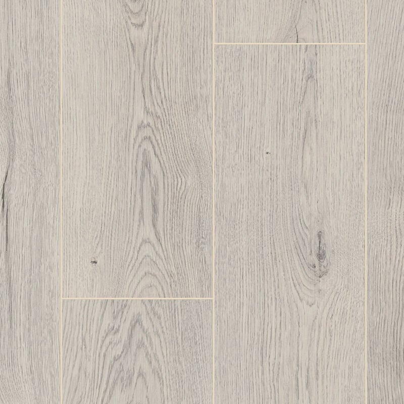 Sol stratifié effet parquet - ép 8 mm - misty sterling oak - boite de 9 lames soit 2,22 m2 - ko Supernatural Classic K484 - pefc 70%