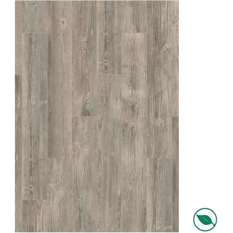 Sol stratifié effet parquet - ép 8 mm - outback pine - boite de 9 lames soit 2,22 m2 - ko Supernatural Classic K408 - pefc 70%