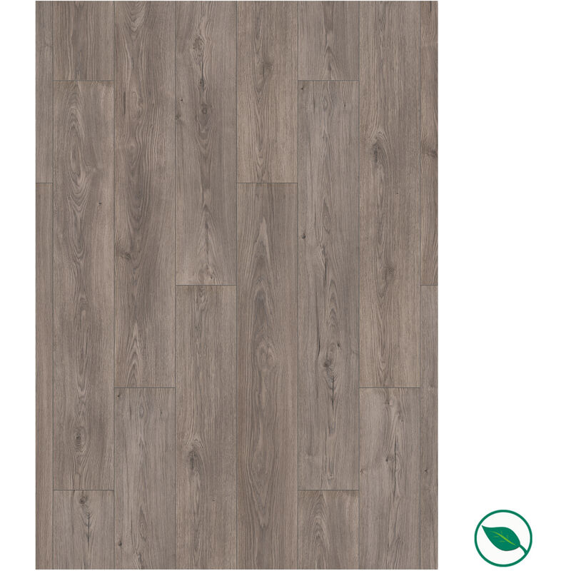 Forestea - Sol stratifié effet parquet - ép 8 mm - Twilight Sterling Oak - boite de 9 lames soit 2,22 m2 - ko Supernatural Classic K482 - pefc 70%