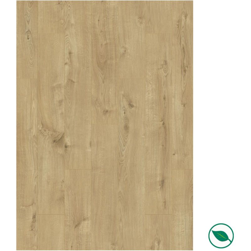 Forestea - Sol stratifié effet parquet – 12 mm – boîte de 6 lames - 1,51 m2 – eh river 5985 pure+ sherwood oak