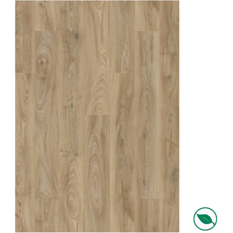 Sol stratifié effet parquet – 8 mm – boîte de 8 lames - 2,26 m2 – eh river 8 5947 pure+ historic oak