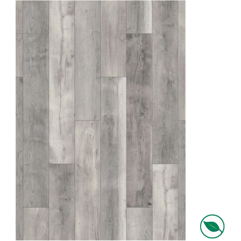 Sol stratifié effet parquet – 8 mm – boîte de 8 lames - 2,26 m2 – eh river 8 K413 pure+ blackwater oak