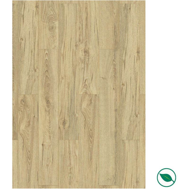 Sol stratifié effet parquet – 8 mm – boîte de 9 lames - 2,26 m2 – eh villa K419 pure+ amoury oak