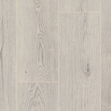 sol stratifié effet parquet - ép 8 mm - misty sterling oak - boite de 9 lames soit 2,22 m2 - KO Supernatural Classic K484 - PEFC 70%