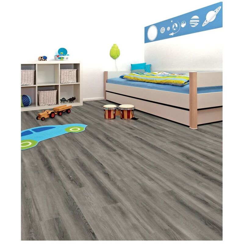 Sol stratifié lame pose flottante uniclic Arkin Chêne libra 126,1x19,2 - Dimensions:126,1x19,2 - Chêne libra -2.421 m2