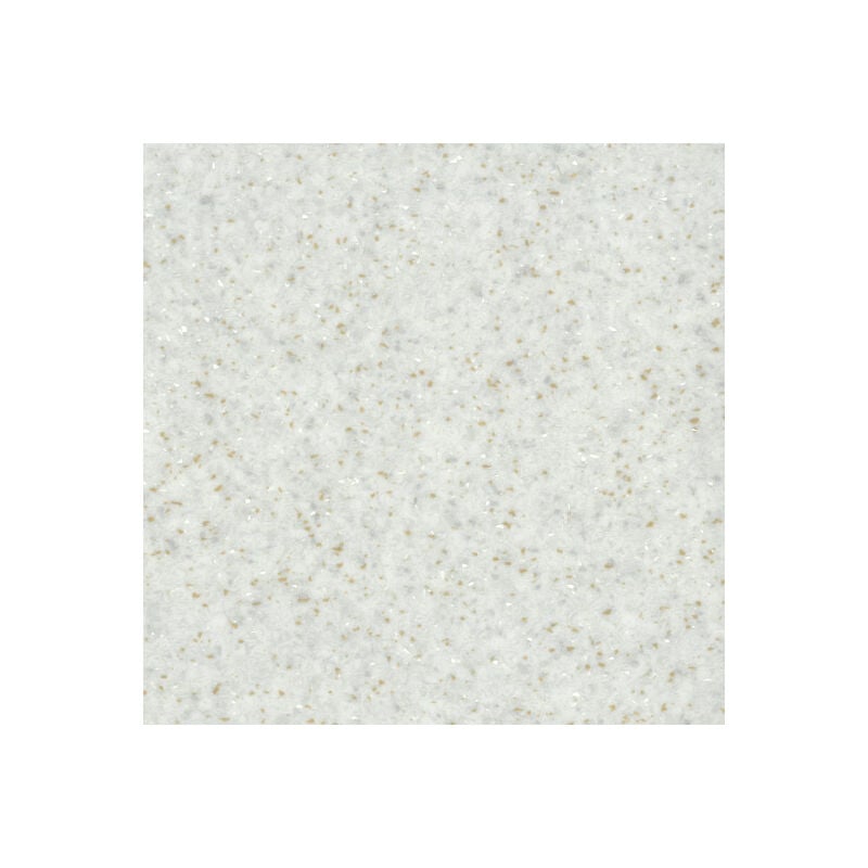 Sol Vinyle à envers gris - Effet lino pailleté - Gris clair - Rouleau de 3m x 5m