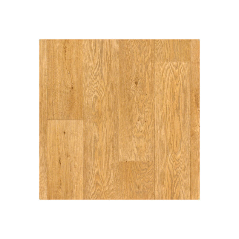 Sol Vinyle First - Effet parquet chêne traditionnel - Rouleau de 3m x 2m