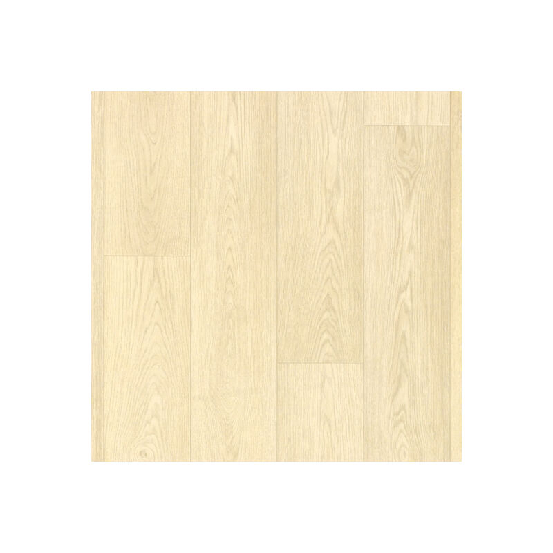 Sol Vinyle First - Imitation parquet bois clair - Rouleau de 4m x 2m