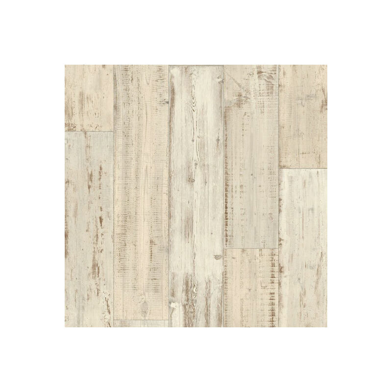 Sol Vinyle Link - Imitation parquet bois peint vieilli - Rouleau de 4m x 4m