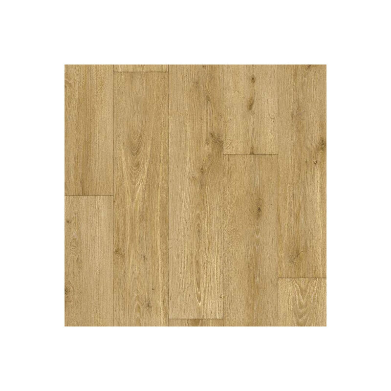 Sol Vinyle Link Plus - Imitation parquet bois naturel - Surface brillante - Rouleau de 4m x 3m