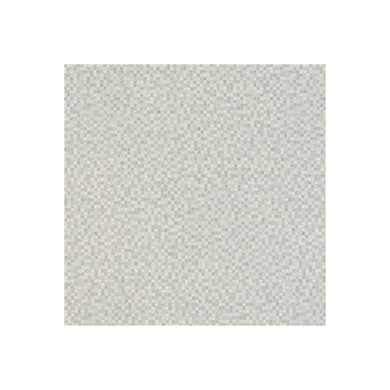 Sol Vinyle Style - Carrelage petite mosaïque argentée - Gris - Rouleau de 2m x 2m