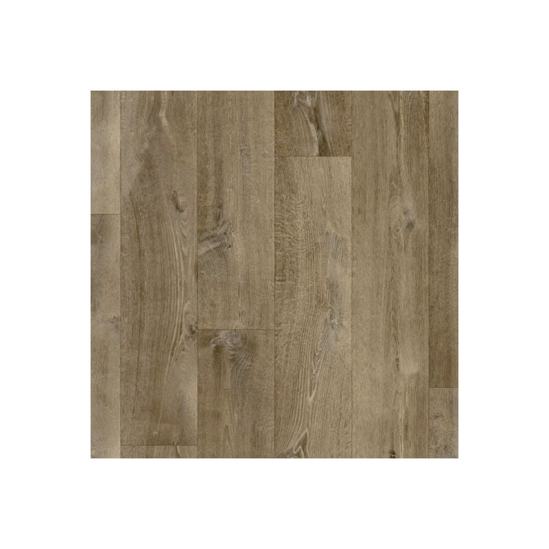 Sol Vinyle Textile - Black Edition - Aspect parquet - Chêne brun - Rouleau de 4m x 5m
