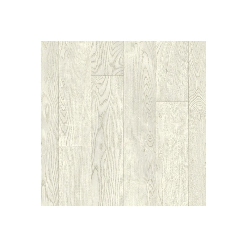 Sol Vinyle Textile - Black Edition - Aspect parquet - Chêne blanc - Rouleau de 4m x 2m