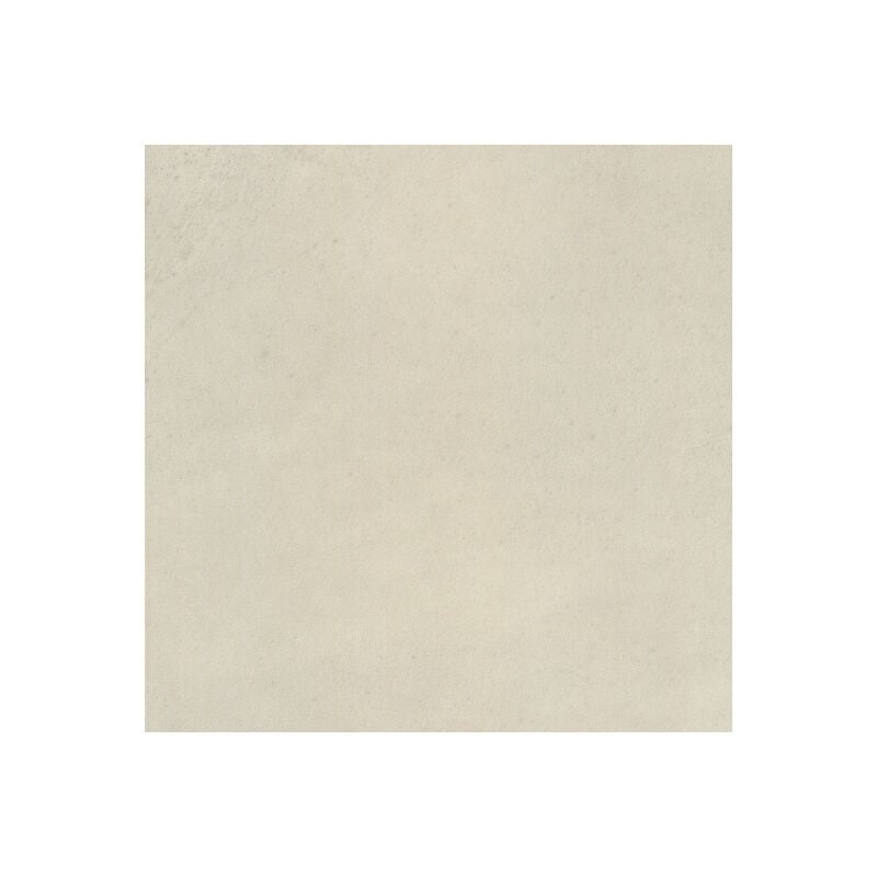 Sol Vinyle Textile Rénove - Envers gris - Béton lissé ivoire - Rouleau de 2m x 2m