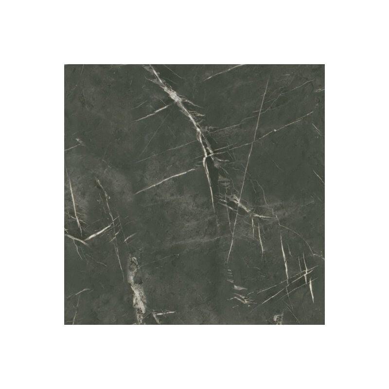 Décoweb - Sol Vinyle Inspiration - Effet marbre noir - Rouleau de 4m x 4m