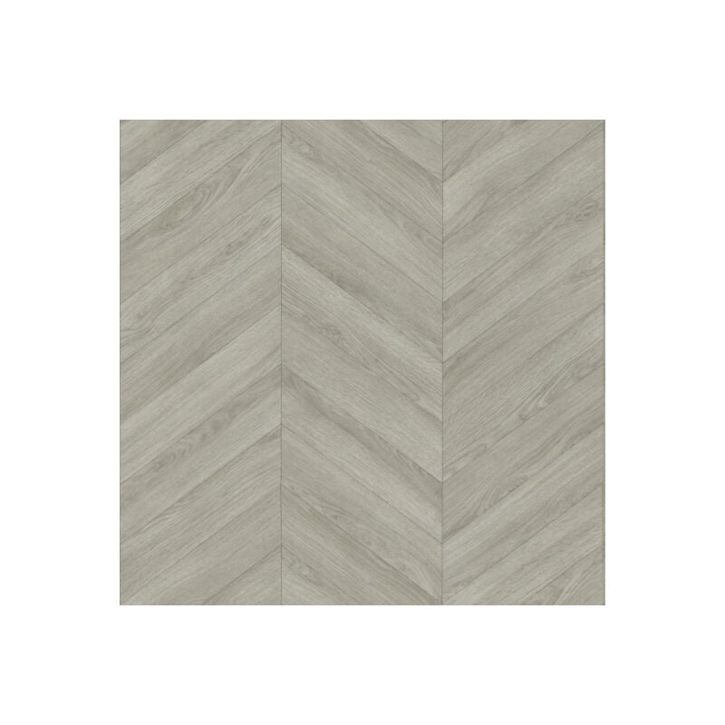 Sol Vinyle Inspiration - Parquet en chevron - Chêne gris - Rouleau de 2m x 3m
