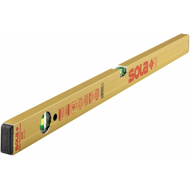 

SOLA AZM60 - Nivel de burbuja de perfil tubular AZM magnético (600 mm)