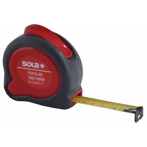 Sola - Flessometro Popular 3 m x 13 mm
