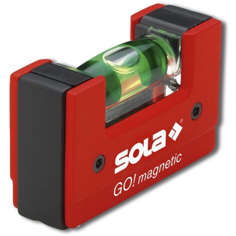SOLA GOMAGNETIC NIVEL DE BURBUJA COMPACTO GO MAGNETIC