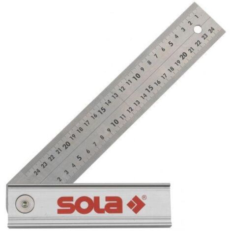 SOLA KĄTOWNIK NASTAWNY QUATTRO 250x170mm