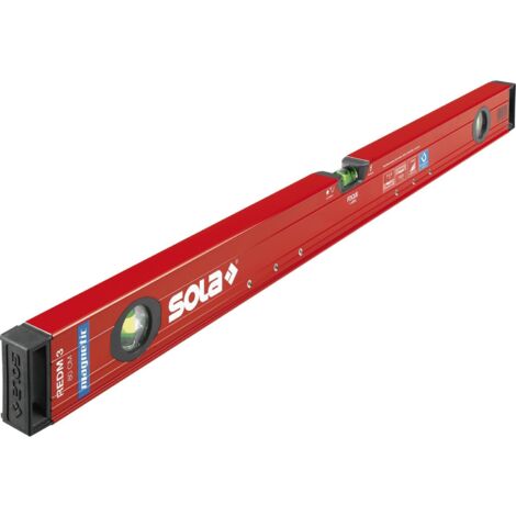 SOLA Magnet-Wasserwaage LM Big REDM 3 100cm pulverbeschichtet
