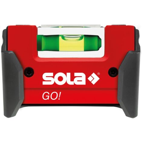 SOLA Mini-Wasserwaage Go Clip 7,5cm