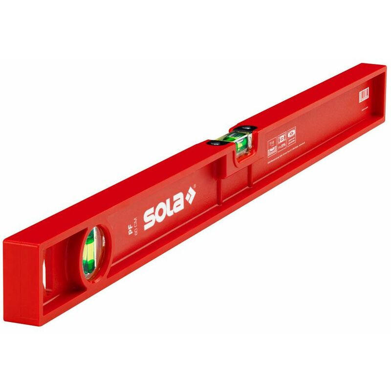 Sola - nivel de burbuja de plástico pf longitud (mm) 400