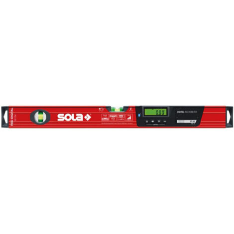 SOLA RED 25 Livella Digitale a Bolla Rossa
