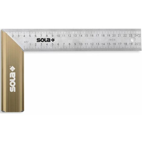 SOLA Schreinerwinkel Alu rostfrei SRB 200