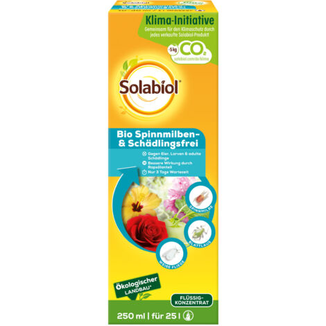Solabiol Bio Spinnmilben- & Schädlingsfrei - 250 ml